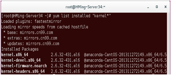 如何在CentOS_RHEL上安装或升级新的内核版本