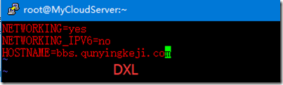 Centos 修改hostname主机名的方法